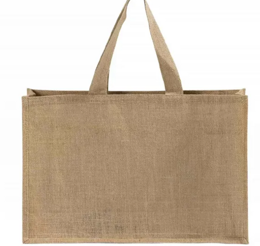 Catalina Jute Shopping Tote Bag